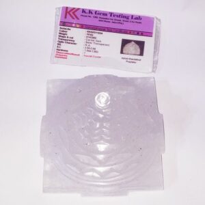 Abhimantrit Indian Sphatik Shree Yantra Lab Certified & Natural Crystal- 914 Gram - Image 4