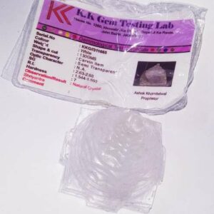 Abhimantrit Indian Sphatik Shree Yantra & Lab Certified 130 Gram - Image 4