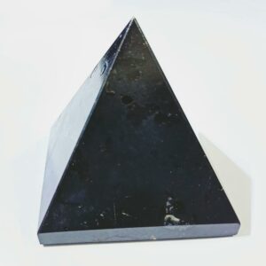 Black Tourmaline Pyramid, Natural & Genuine Pyramid- For Good Luck - Image 5