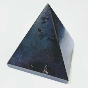 Black Tourmaline Pyramid, Natural & Genuine Pyramid- For Good Luck - Image 4