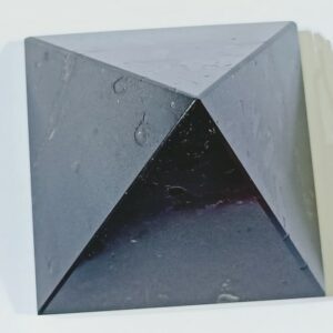 Black Tourmaline Pyramid, Natural & Genuine Pyramid- For Good Luck - Image 3