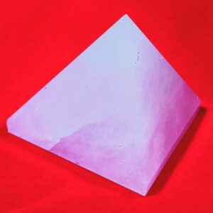 Rose Pink Quartz Pyramid, Genuine & Natural Quartz for Love Attraction - Image 5