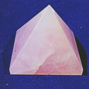 Abhimantrit Rose Pink Quartz Pyramid, Genuine & Original Quartz for Love Attraction - Image 5