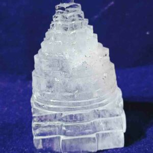 Abhimantrit Indian Sphatik Shree Yantra Lab Certified & Natural Crystal- 121 Gram - Image 4