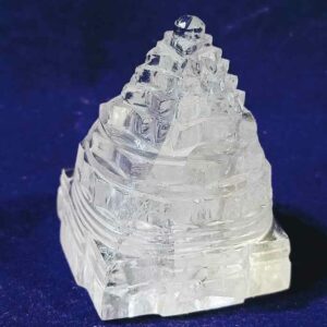 Abhimantrit Indian Sphatik Shree Yantra & Certified Genuine Crystal- 142 Gram - Image 4