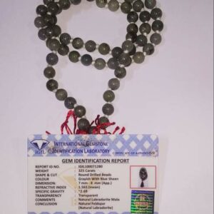 Certified Labradorite Mala & Natural Gemstone- - Image 2