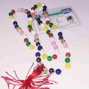 Abhimantrit Certified Nav Ratan Mala- Genuine and Affordable (Attractive Look) - Image 2
