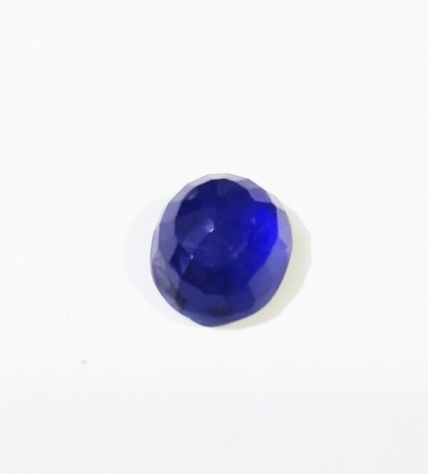 Abhimantrit Blue Sapphire Neelam Stone Certified Gemstone 5.94 Carat