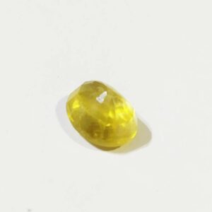 Abhimantrit Yellow Sapphire (Pukhraj) & Certified - 7.20 Carat - Image 3