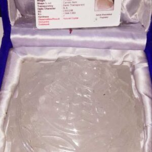 Abhimantrit Indian Sphatik Shree Yantra & Lab Certified - 1.212 KG - Image 2