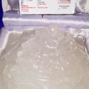 Abhimantrit Indian Sphatik Shree Yantra & Lab Certified - 1.212 KG - Image 4