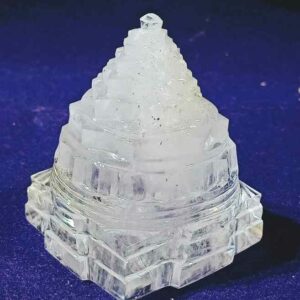 Abhimantrit Indian Sphatik Shree Yantra & Certified- 127 Gram - Image 3