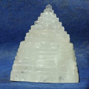 Abhimantrit Indian Sphatik Shree Yantra & Lab Certified -362 Gram - Image 2