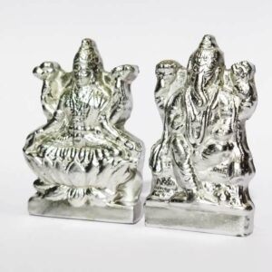Pran-Pratishthit Parad Laxmi Ganesh Idol -Abhimantrit 114 Gram - Image 3