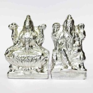 Pran-Pratishthit Parad Laxmi Ganesh Idol -Abhimantrit 114 Gram - Image 6