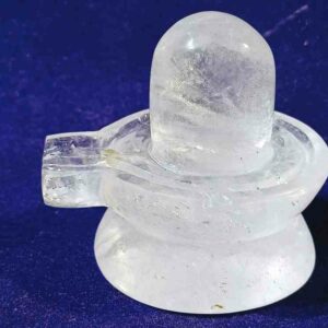 Abhimantrit Indian Sphatik Shivling & Certified – 190 Gram - Image 3
