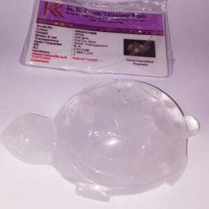 Abhimantrit Indian Sphatik Kachua (Tortoise) & Lab Certified - 224 Gram - Image 2