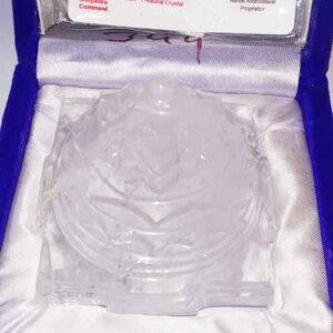 Abhimantrit Indian Sphatik Shree Yantra & Certified- 350 Gram - Image 2