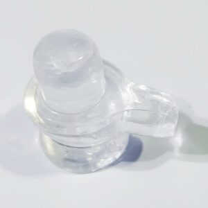 Certified Indian Sphatik Shivling Original Crystal Shivling- 34 Gram - Image 3