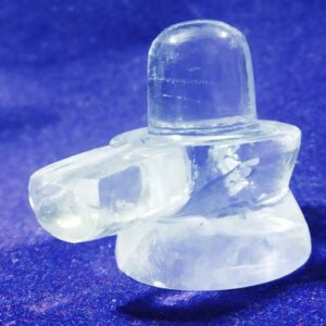 Lab- Certified Indian Sphatik Shivling-Crystal Shivling- 66 Gram - Image 2
