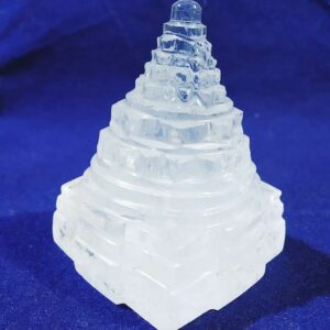 Certified Indian Sphatik Shree Yantra & Genuine Crystal- 176 Gram - Image 3