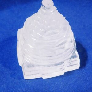 Abhimantrit Indian Sphatik Shree Yantra & Certified - 140 Gram - Image 3