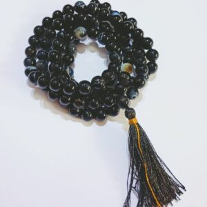 Abhimantrit Sulemani Hakik Mala or Rosery- For Protectioin from evil & Lab Certified 8 mm -108 Beads - Image 4