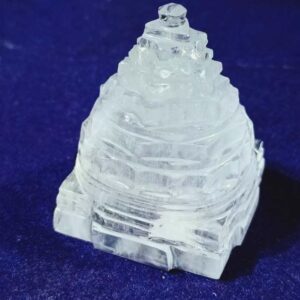 Abhimantrit Indian Sphatik Shree Yantra & Lab-Certified - 117 Gram - Image 1