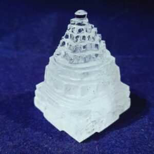 Abhimantrit Indian Sphatik Shree Yantra & Lab-Certified - 117 Gram - Image 3