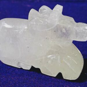 Abhimantrit Indian Sphatik Nandi & Lab Certified  83 Gram - Image 4