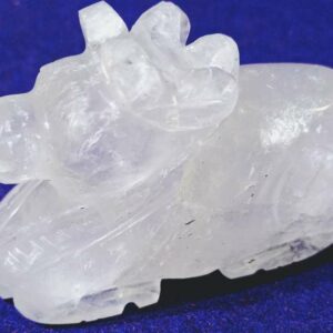 Abhimantrit Indian Sphatik Nandi & Lab Certified 90 Gram - Image 5