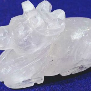 Abhimantrit Indian Sphatik Nandi -95 Gram & Lab Certified - Image 4