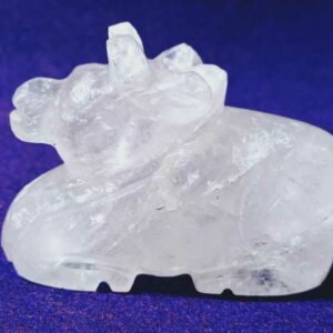 Abhimantrit Indian Sphatik Nandi -95 Gram & Lab Certified - Image 5