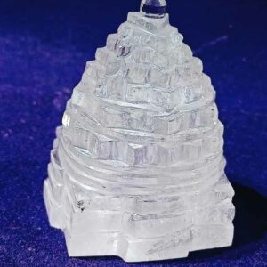 Abhimantrit Indian Sphatik Shree Yantra & Certified- 153 Gram - Image 3