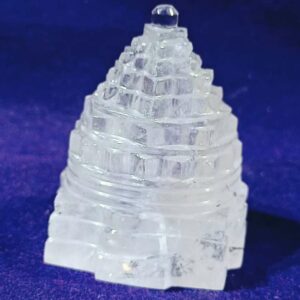 Indian Sphatik Shree Yantra & Lab- Certified 118 Gram - Image 1