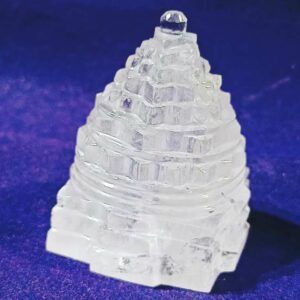 Original Indian Sphatik Shree Yantra & Certified 236 Gram - Image 2