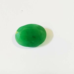 Abhimantrit  Panna Stone (Emerald) Oval Shape & Certified - 7.25 Carat - Image 3