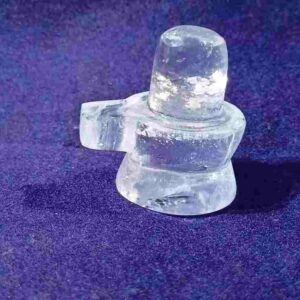 Lab- Certified Indian Sphatik Shivling - 140 Gram - Image 5