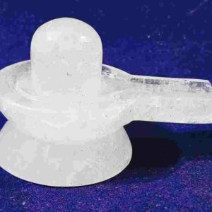 Abhimantrit Indian Sphatik Shivling - 170 Gram & Certified - Image 3