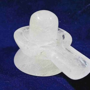 Abhimantrit Indian Sphatik Shivling - 170 Gram & Certified - Image 4