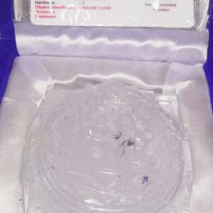 Abhimantrit Indian Sphatik Shree Yantra & Lab Certified - 370 Gram - Image 4
