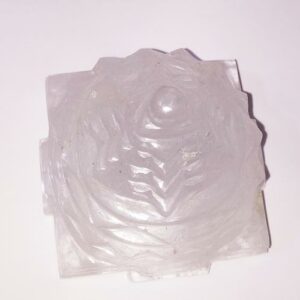 Abhimantrit Indian Sphatik Shree Yantra & Lab Certified - 730 Gram - Image 4
