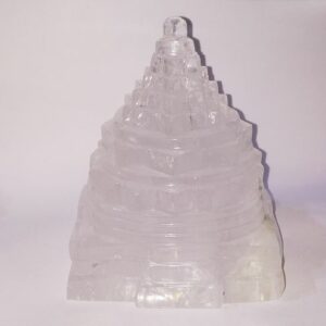 Abhimantrit Indian Sphatik Shree Yantra & Lab Certified - 730 Gram - Image 2