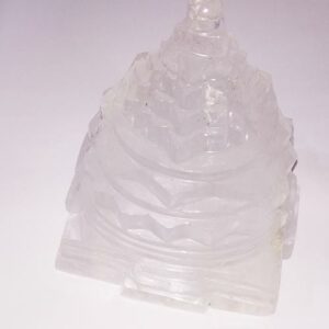 Abhimantrit Indian Sphatik Shree Yantra & Lab Certified - 730 Gram - Image 3
