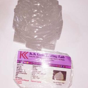 Original Indian Sphatik Shree Yantra & Lab Certified - 631 Gram - Image 1
