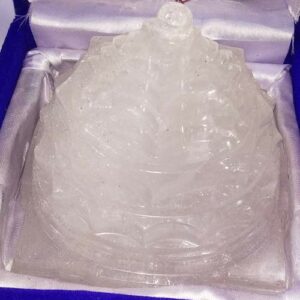 Abhimantrit Indian Sphatik Shree Yantra & Lab Certified -1.036 K.G - Image 1