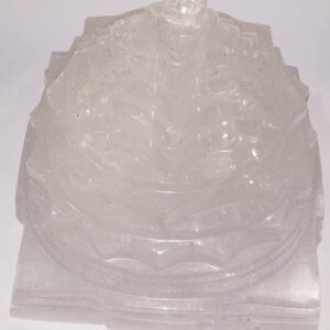 Abhimantrit Indian Sphatik Shree Yantra & Lab Certified -1.036 K.G - Image 4
