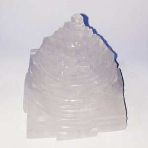 Abhimantrit Indian Sphatik Shree Yantra & Lab Certified - 587 Gram - Image 2