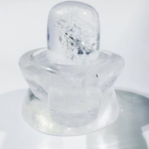 Abhimantrit Indian Sphatik Shivling - 142 Gram - Image 5