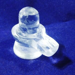 Lab- Certified Indian Sphatik Shivling - 56 Gram - Image 3